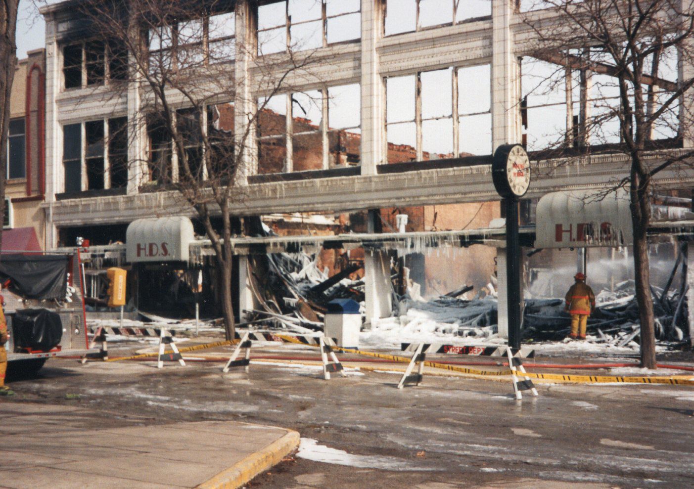 Highland Department Store fire
